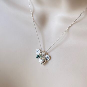 Personalised 60th Birthday Necklace With Heart, 3 of 6