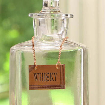 Personalised Whisky Decanter Gift For Dad, 6 of 9