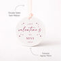Last Valentines As A Miss Stars Design Bottle Tag Gift, thumbnail 5 of 12