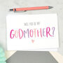 'Will You Be My Godmother?' Card, thumbnail 1 of 3