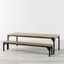 Waterloo Industrial Style Contemporary Dining Table, thumbnail 5 of 5