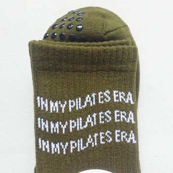 'In My Pilates Era' Grip Socks, 3 of 3