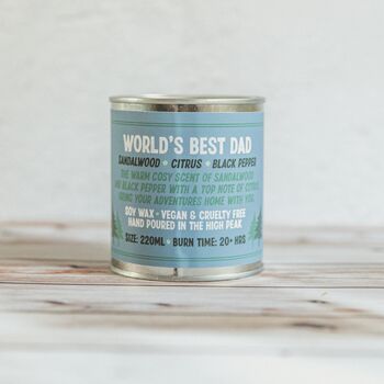 Father's Day Soy Wax Candle, 3 of 3