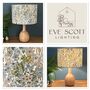 Ennerdale Mineral Floral Drum Lampshades, thumbnail 9 of 9