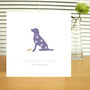 Personalised Dog Lovers Mother's Day Card, thumbnail 1 of 2