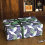 'Mistletoe Dove' Luxury, Recycled Wrapping Paper Pack, thumbnail 1 of 10