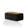 Handmade Leather Box With Golden Bead Detailing, thumbnail 2 of 2