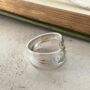 Lasting Rose Vintage Spoon Ring, thumbnail 3 of 5