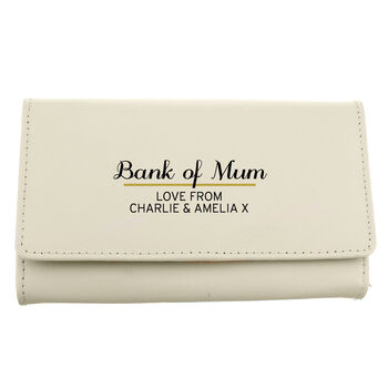 Personalised Bank Of Mum Purse, 2 of 9