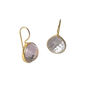 Crystal Gold Earrings Gift For Her, thumbnail 2 of 3