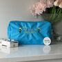 Personalised Wildflower Embroidered Pouch, thumbnail 4 of 5