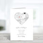 Personalised Anniversary Card, First Anniversary, Map Location Card, thumbnail 4 of 4