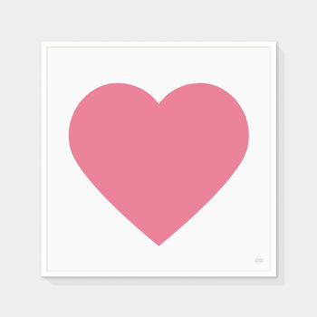 Classic Heart Print, 4 of 8