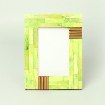 G Decor Green Wood Stylish Photo Frames, 4 of 6