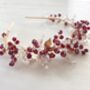 Red And Gold Crystal Headband, thumbnail 6 of 6