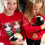 Personalised Guinea Pig Christmas Sweatshirt Jumper, thumbnail 1 of 5