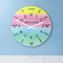 I Can Tell The Time! Personalised Wall Clock, thumbnail 7 of 10