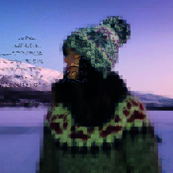 Freya Nordic Knit Hat, 5 of 5