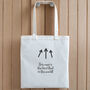 'This Is The Best Dad' Organic Shopping Bag, thumbnail 2 of 2