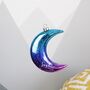 Rainbow Ombre Personalised LED Hanging Moon Light, thumbnail 1 of 12