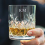 Personalised Cut Glass Crystal Whisky Tumbler, thumbnail 2 of 4