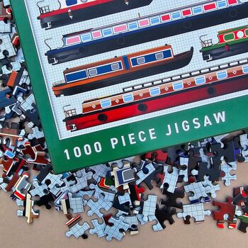 Canal Boats 1000 Piece Jigsaw, 3 of 5