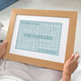 Personalised 'The Story Of Us' Family Print, thumbnail 4 of 10