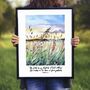 The Lord Is My Shepherd Print Psalm 23, thumbnail 4 of 4