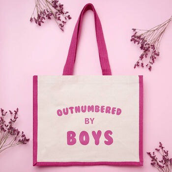 'Outnumbered By Boys' Mother's Day Survival Kit, 2 of 3