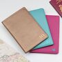 Personalised Leather Passport Cover, thumbnail 3 of 6