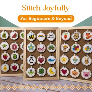 You're The Cats Whiskers! Mini Matchbox Cross Stitch Kit, 3 of 12