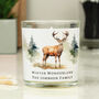 Personalised Watercolour Stag Candle Jar, thumbnail 2 of 2