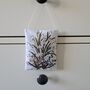 Handmade Snowdrop Print Scented Hanging Decoration Gift, thumbnail 6 of 6