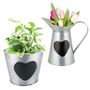 Personalised Tin Heart Pitcher Jug Gift, thumbnail 2 of 10