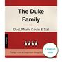 Family Print Personalised Book Cover Gift, thumbnail 11 of 12