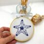 Starfish Embroidery Kit, thumbnail 1 of 12