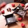Personalised Leather Jewellery Tray Valentine's Day Gift For Him Or Her, thumbnail 1 of 9