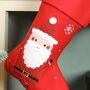 Personalised Santa Christmas Stocking, thumbnail 3 of 4
