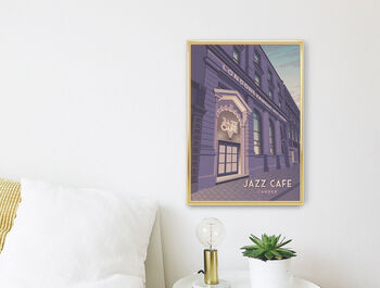 Jazz Cafe Camden Travel Poster Art Print, 2 of 8