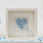 Personalised Engagement Butterfly Heart, 3D Art, thumbnail 1 of 12