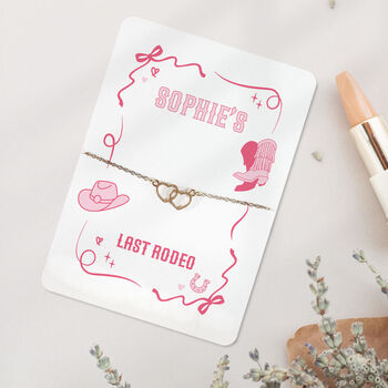 Last Rodeo Hen Party Bracelet Favour, 3 of 9