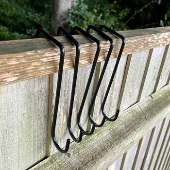 Bracket Fence Panel Hooks Six Pack, 4 of 6