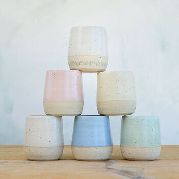 Handmade Stone Ceramic Tumbler, 2 of 7