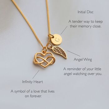 Mama Of An Angel – Remembrance Necklace For Miscarriage, 3 of 9