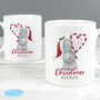 Personalised Me To You 'With Love At Christmas' Couples Christmas Mug Set, thumbnail 2 of 3