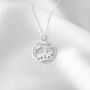 Elephant Family Sterling Silver Necklace, thumbnail 2 of 7