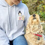 Personalised Dogs Before Dudes Hoody, thumbnail 2 of 11