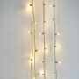 In Or Outdoor Festoon Lights In Pink, Teal Or Yellow, thumbnail 1 of 7