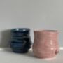 Handmade Porcelain Set Of Two Tumblers, thumbnail 3 of 6