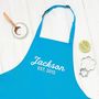 Personalised Grandma And Child Apron Set, thumbnail 3 of 8